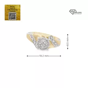 10K Gold 0.10 CTW Diamond Ladies Ring