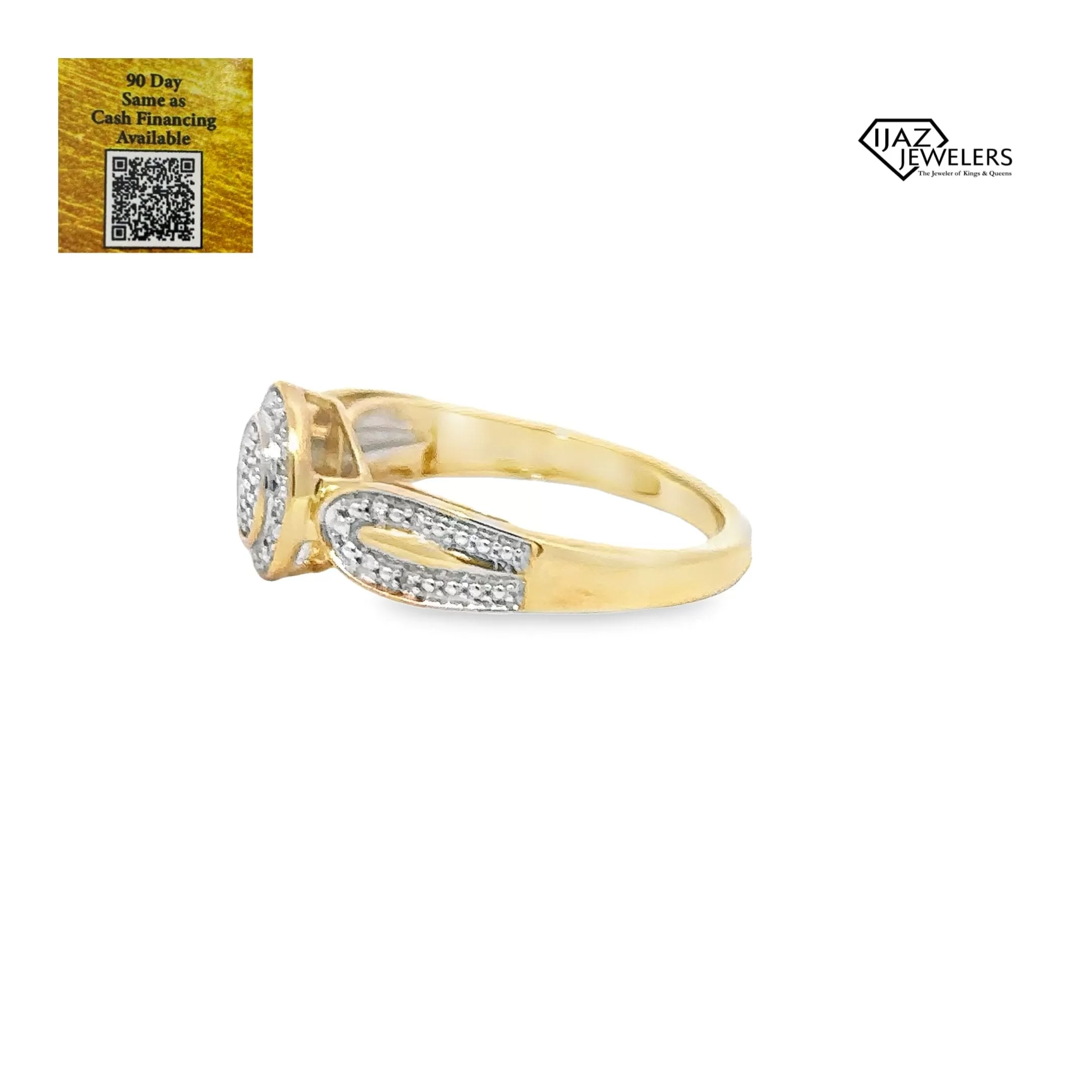 10K Gold 0.10 CTW Diamond Ring