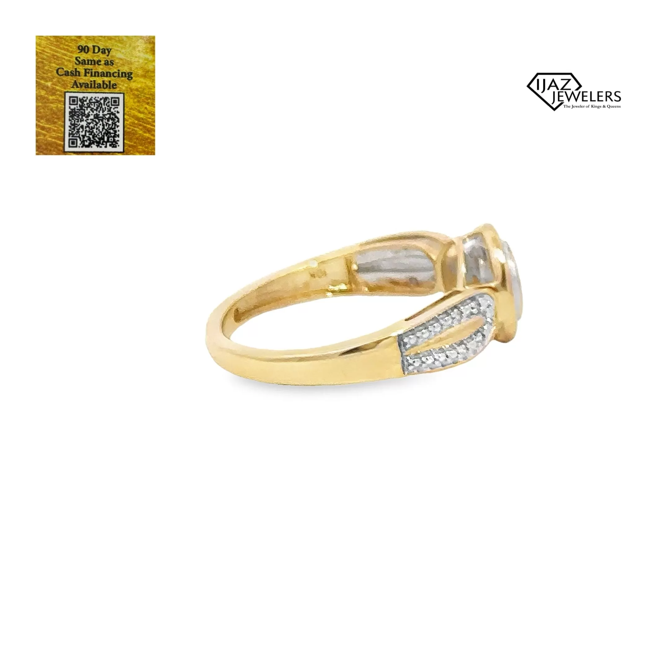 10K Gold 0.10 CTW Diamond Ring