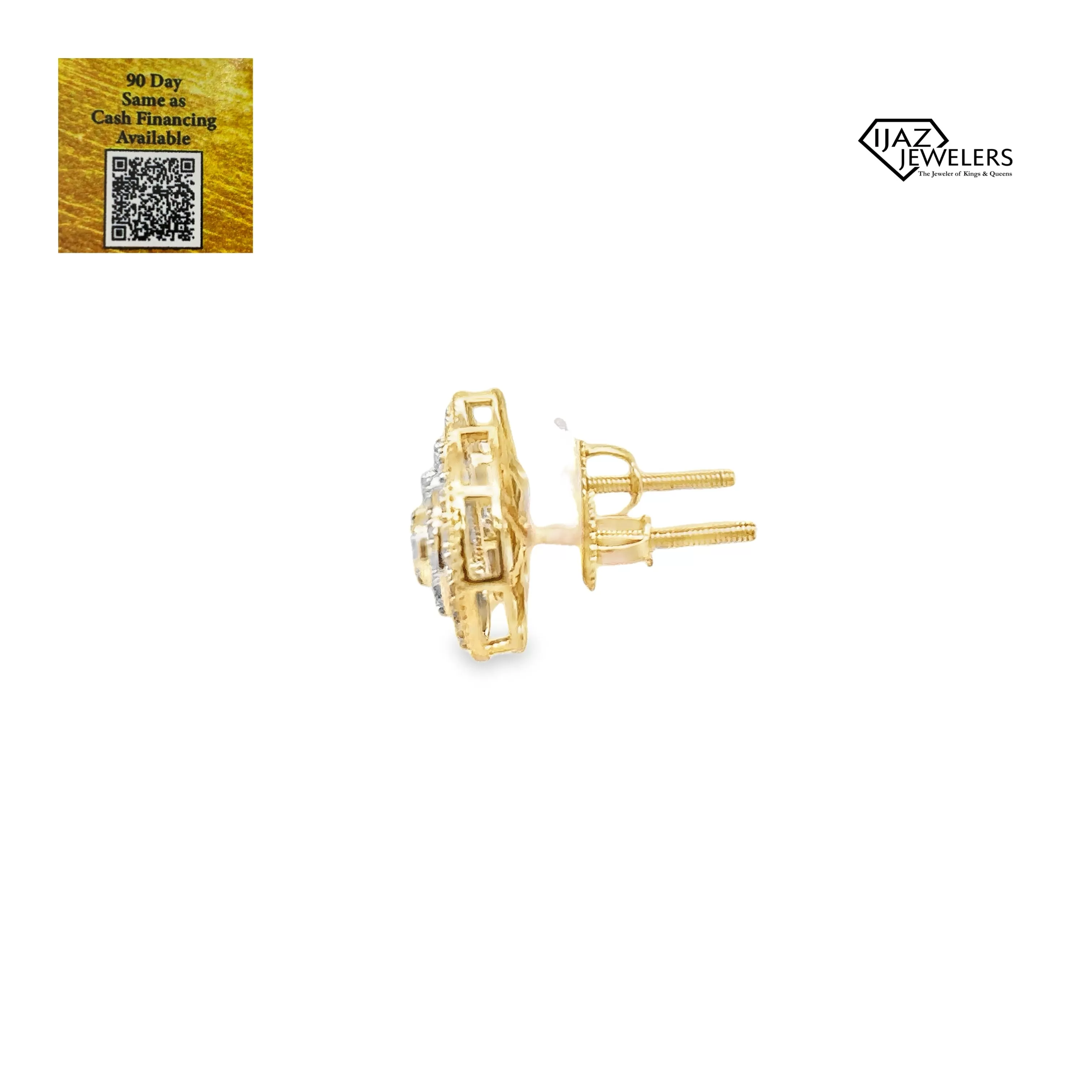 10K Gold 0.33 CTW Diamond Earrings