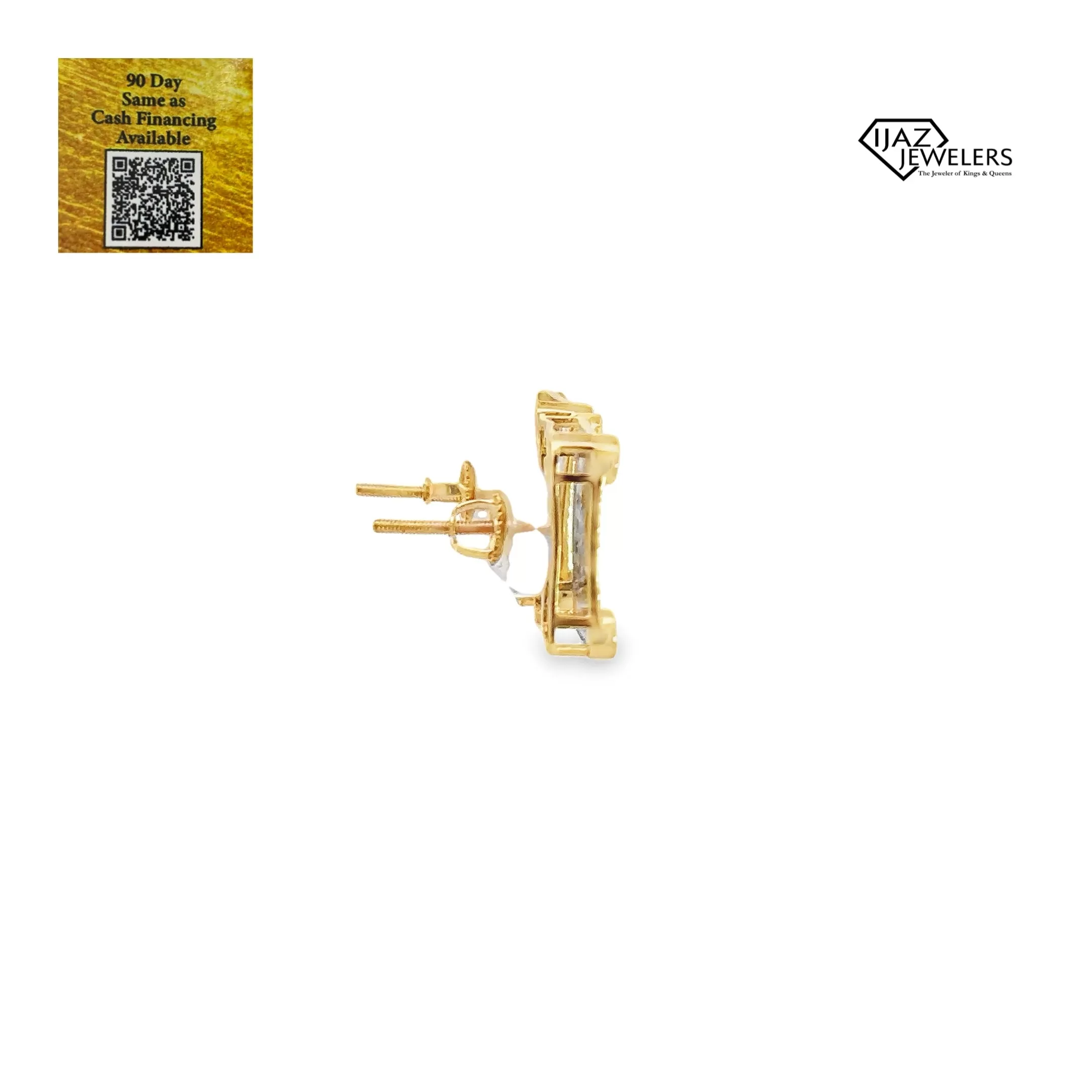 10K Gold 0.57 CTW Diamond Earrings