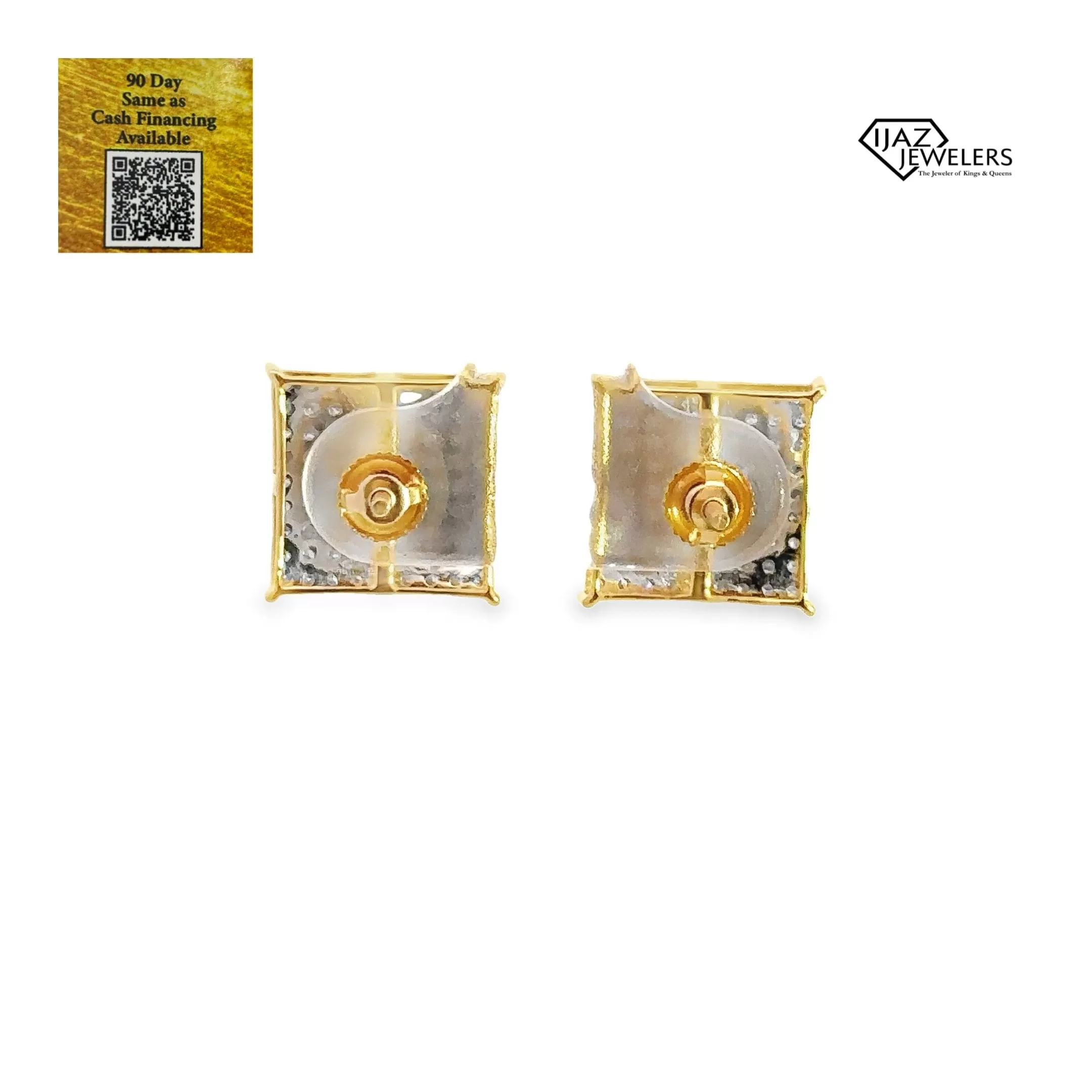 10K Gold 0.60 CTW Diamond Earrings