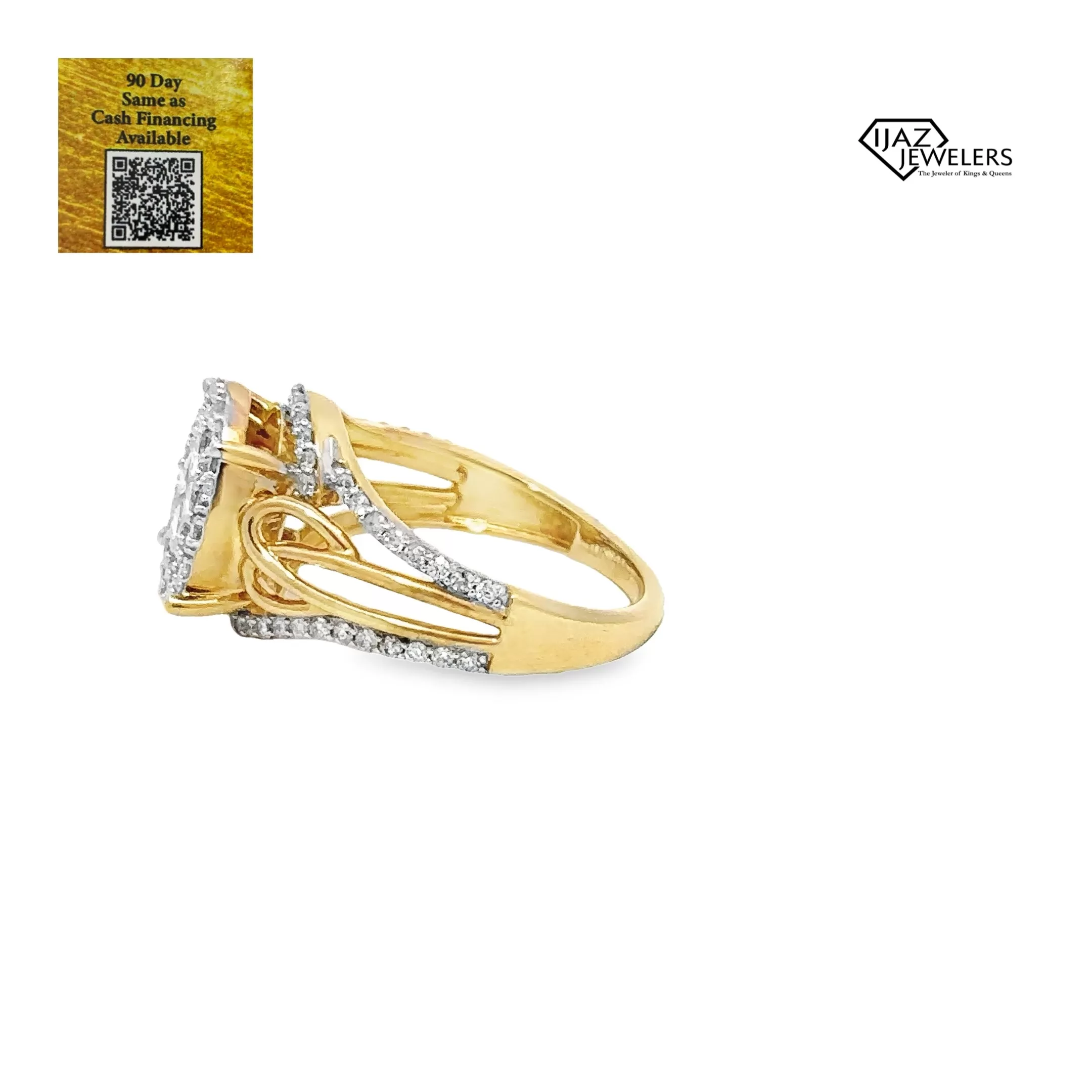 10K Gold 1.05 CTW Diamond Ladies Ring