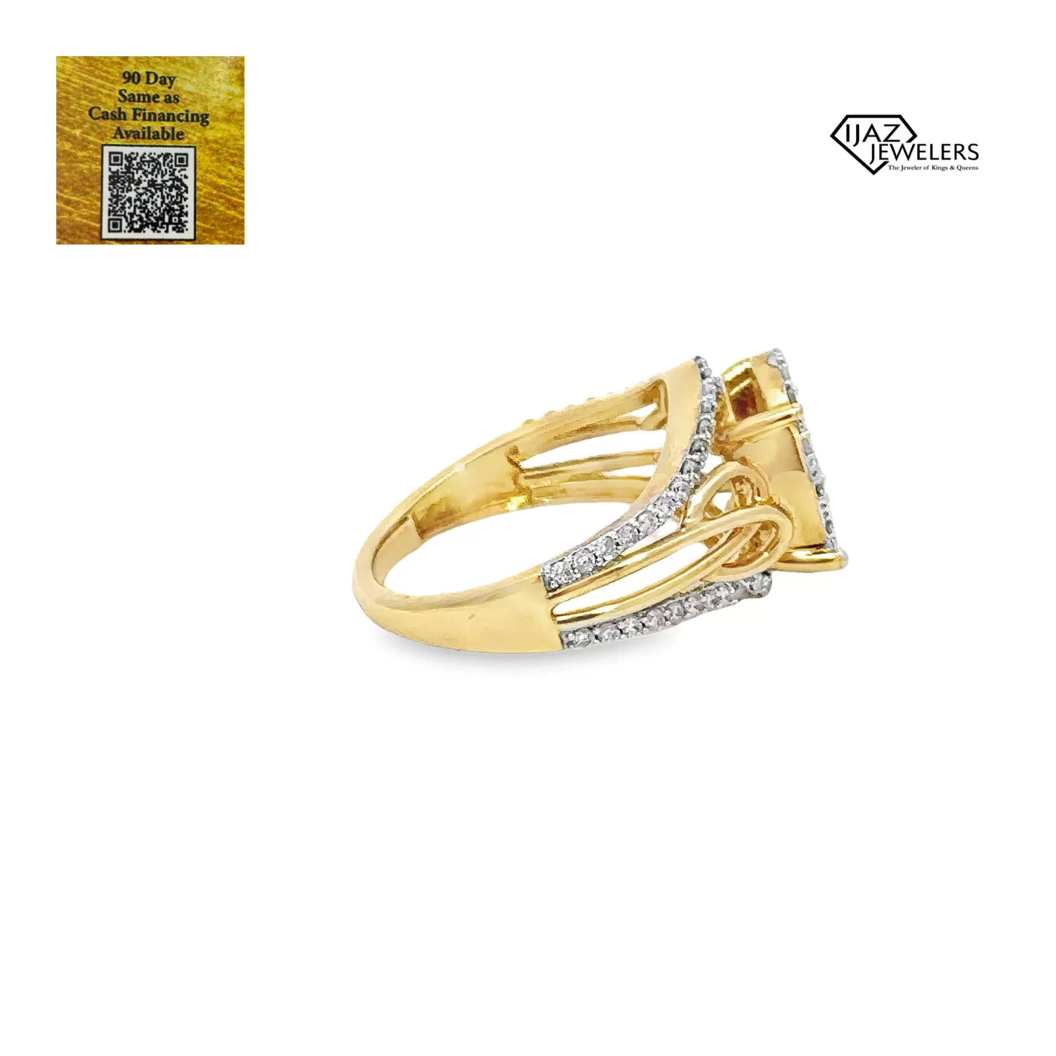 10K Gold 1.05 CTW Diamond Ladies Ring