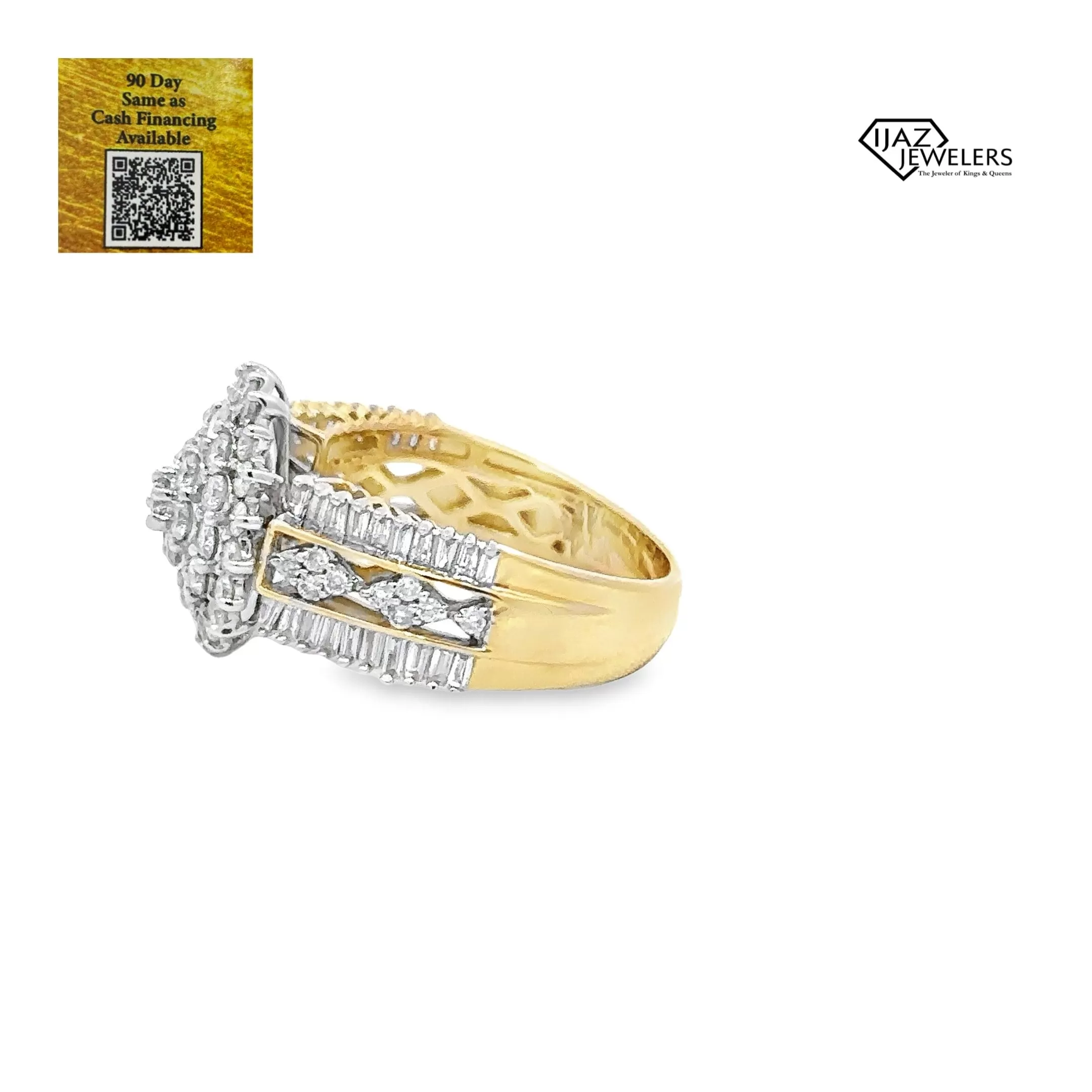 10K Gold 1.50 CTW Diamond Ladies Ring