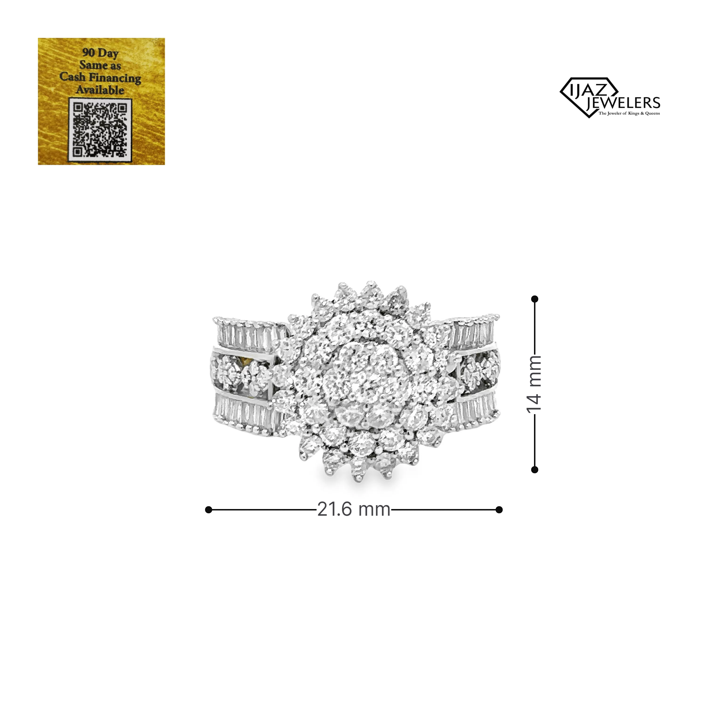 10K Gold 1.50 CTW Diamond Ladies Ring