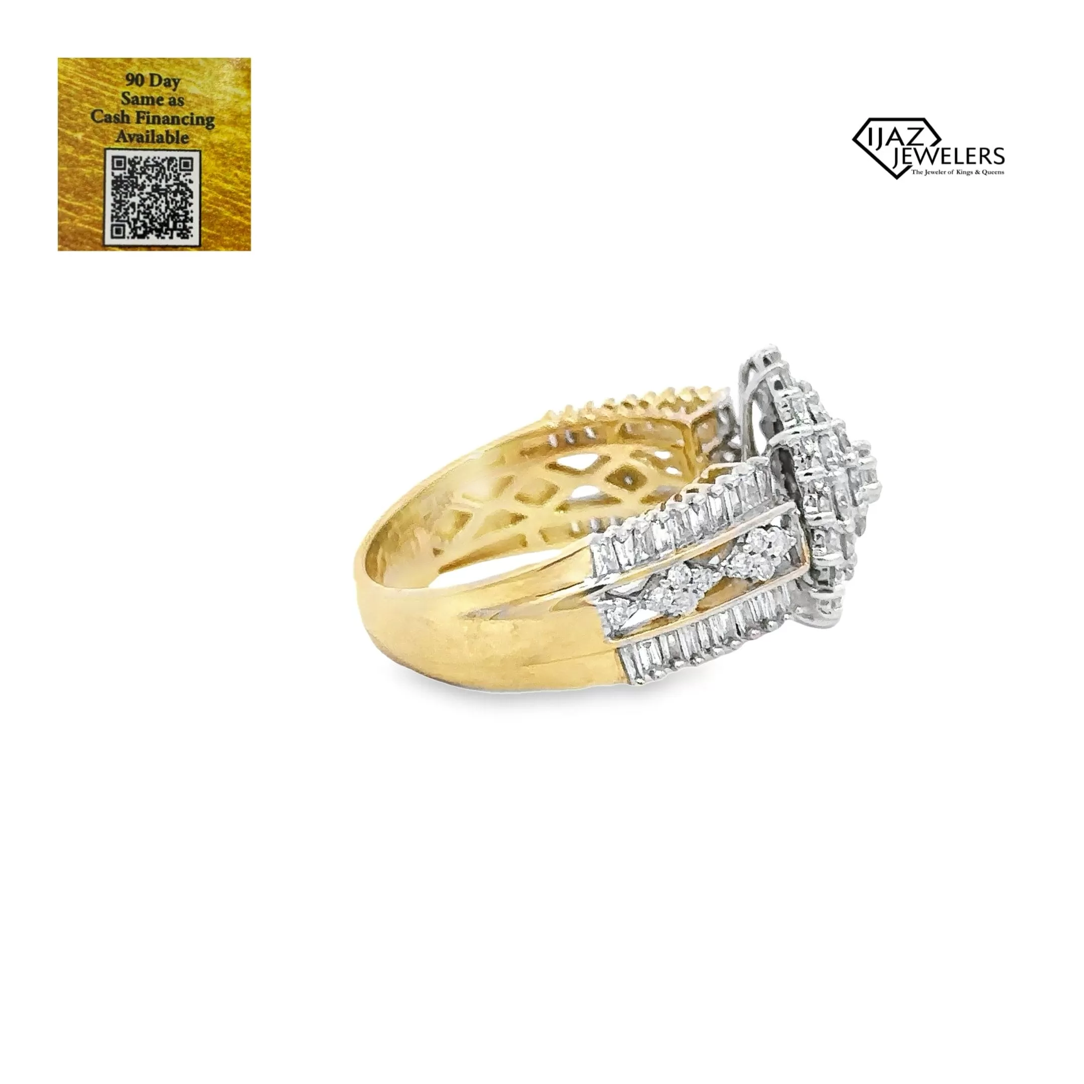 10K Gold 1.50 CTW Diamond Ladies Ring