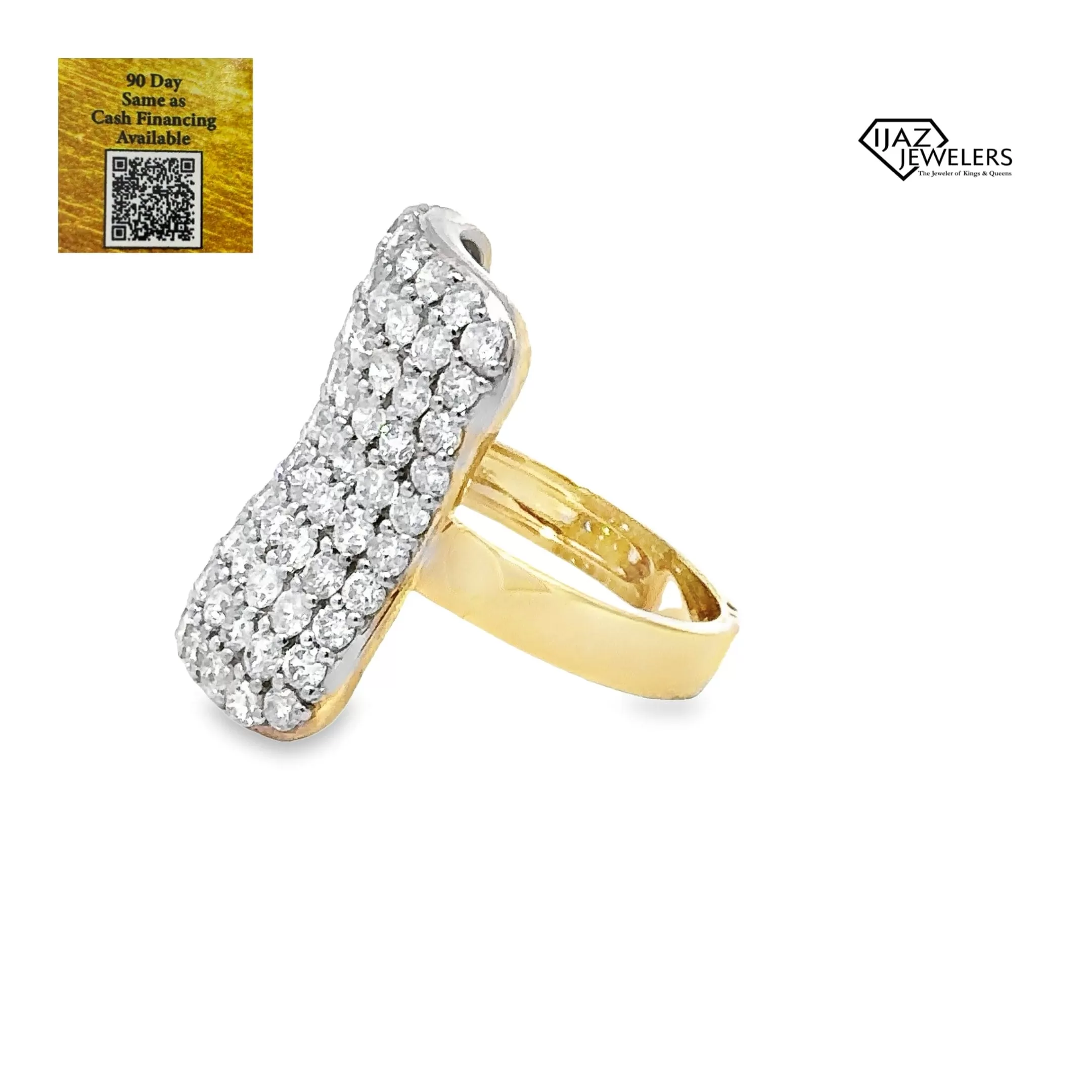 10K Gold 3.02 CTW Diamond Ladies Ring