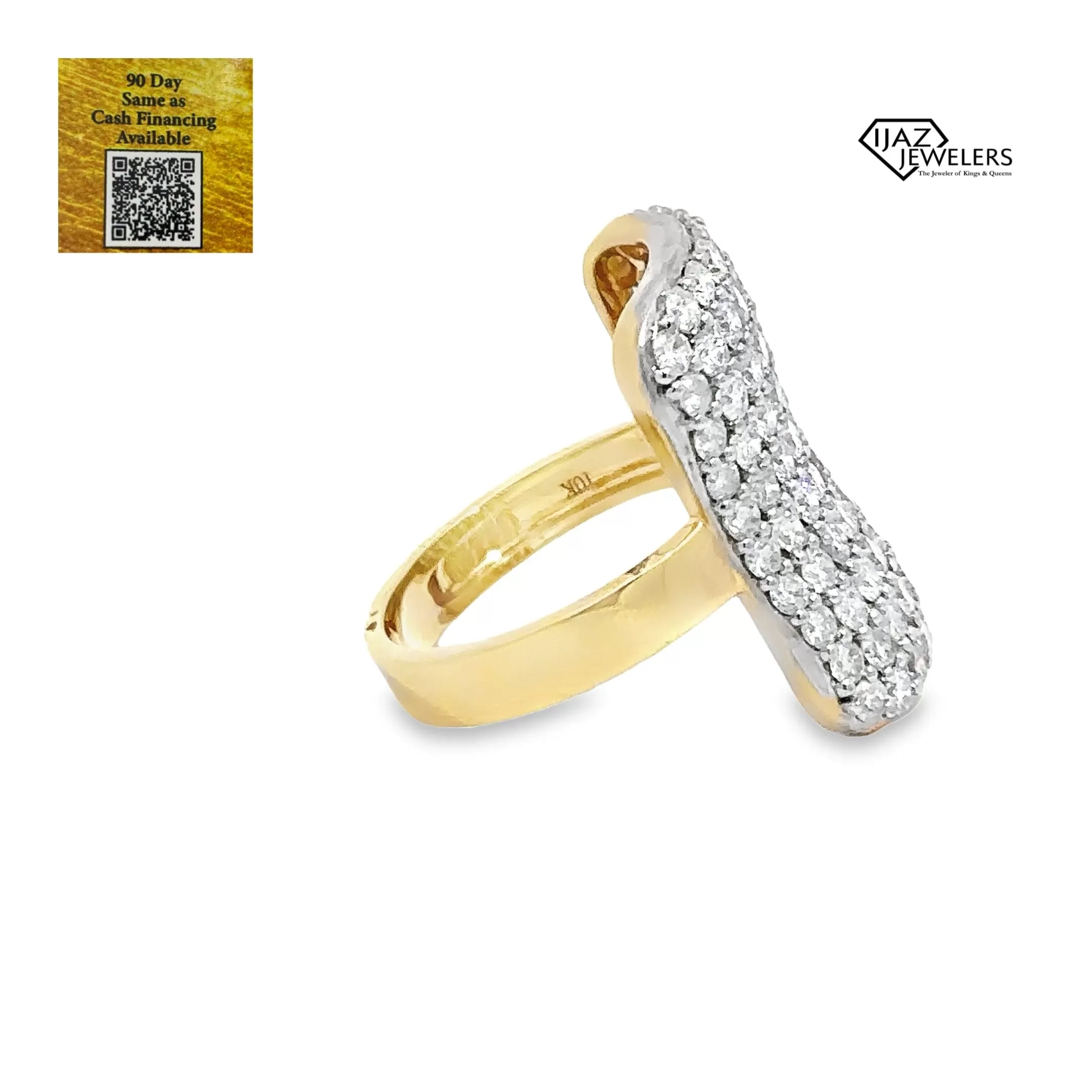 10K Gold 3.02 CTW Diamond Ladies Ring