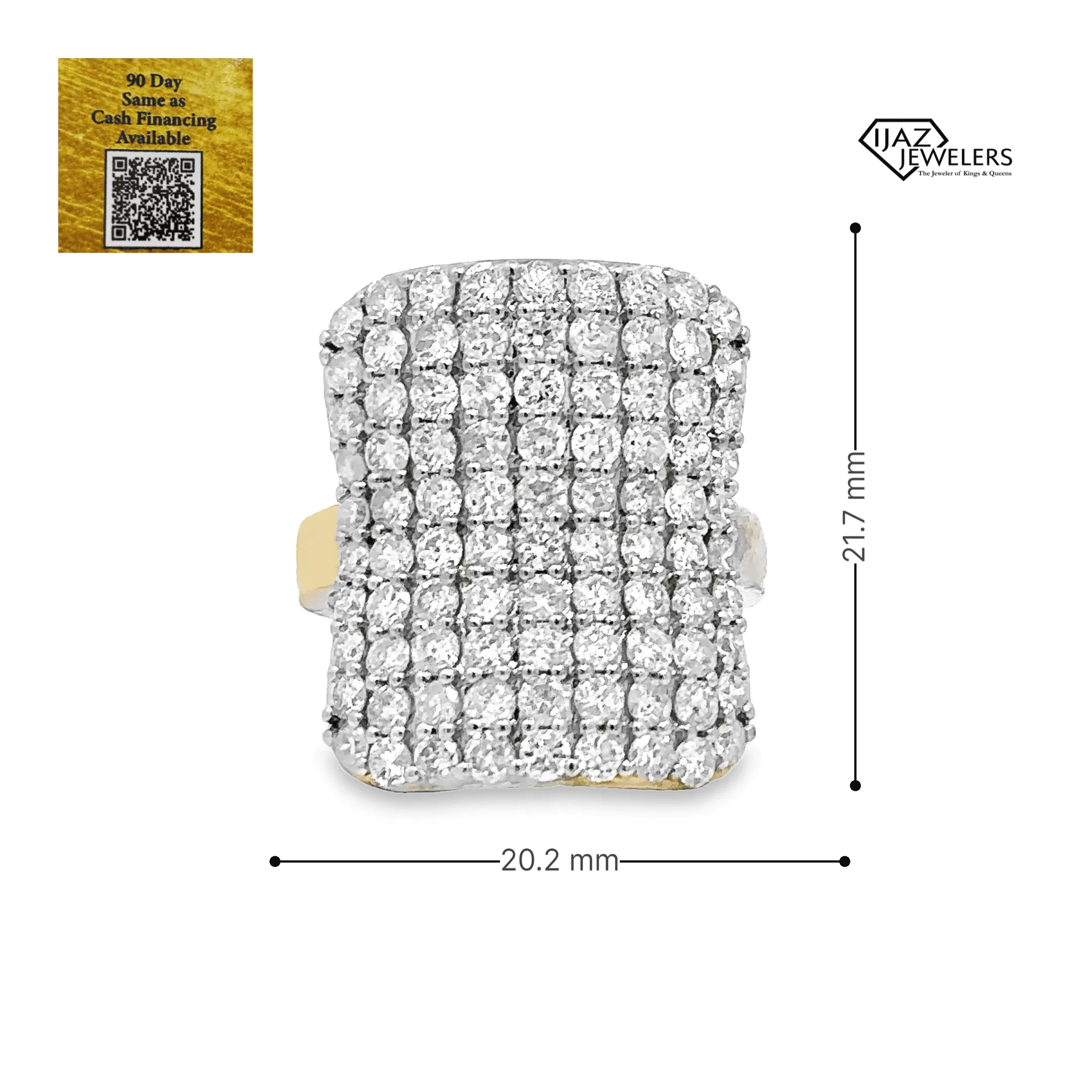 10K Gold 3.02 CTW Diamond Ladies Ring