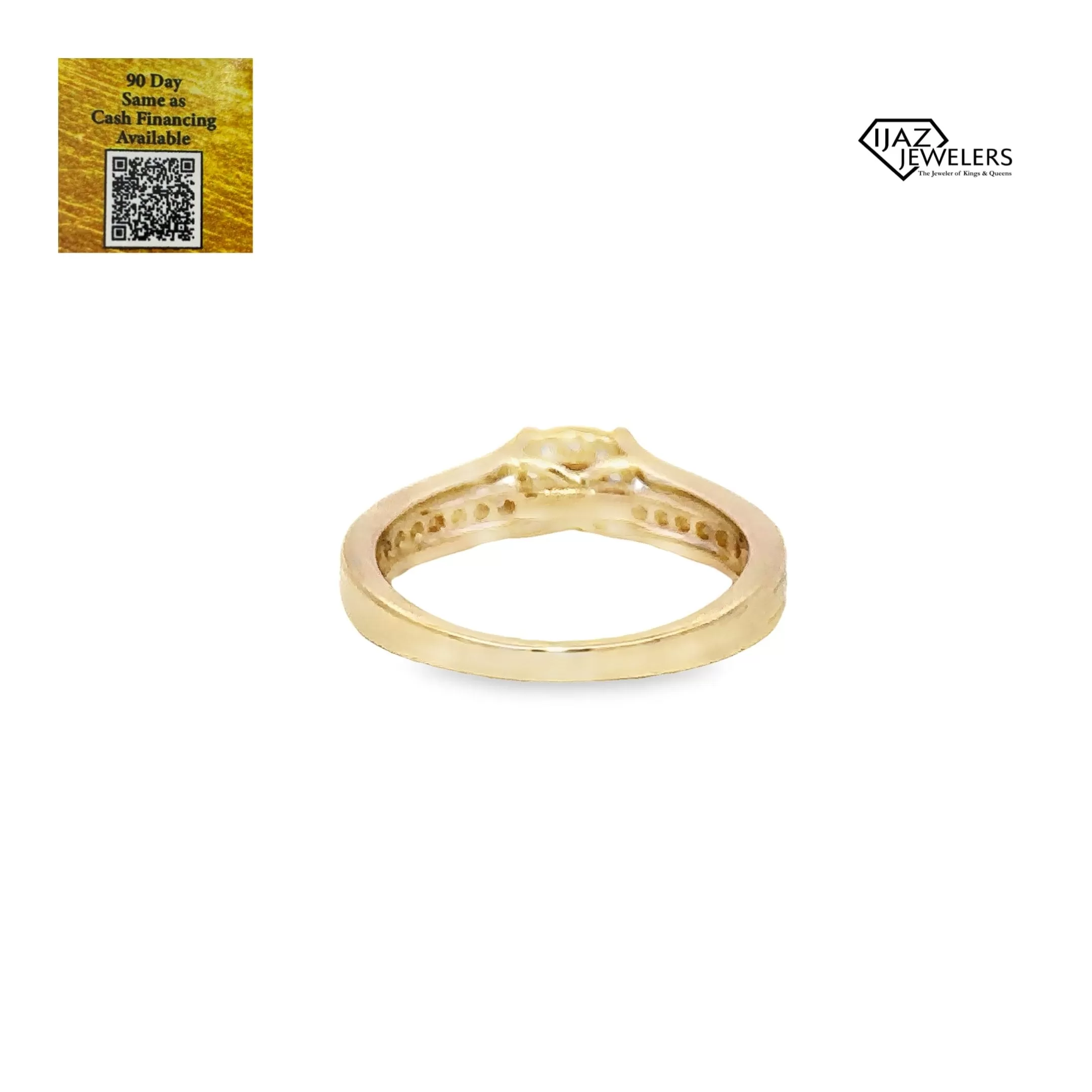 14K Gold 0.32 CTW Diamond Ladies band