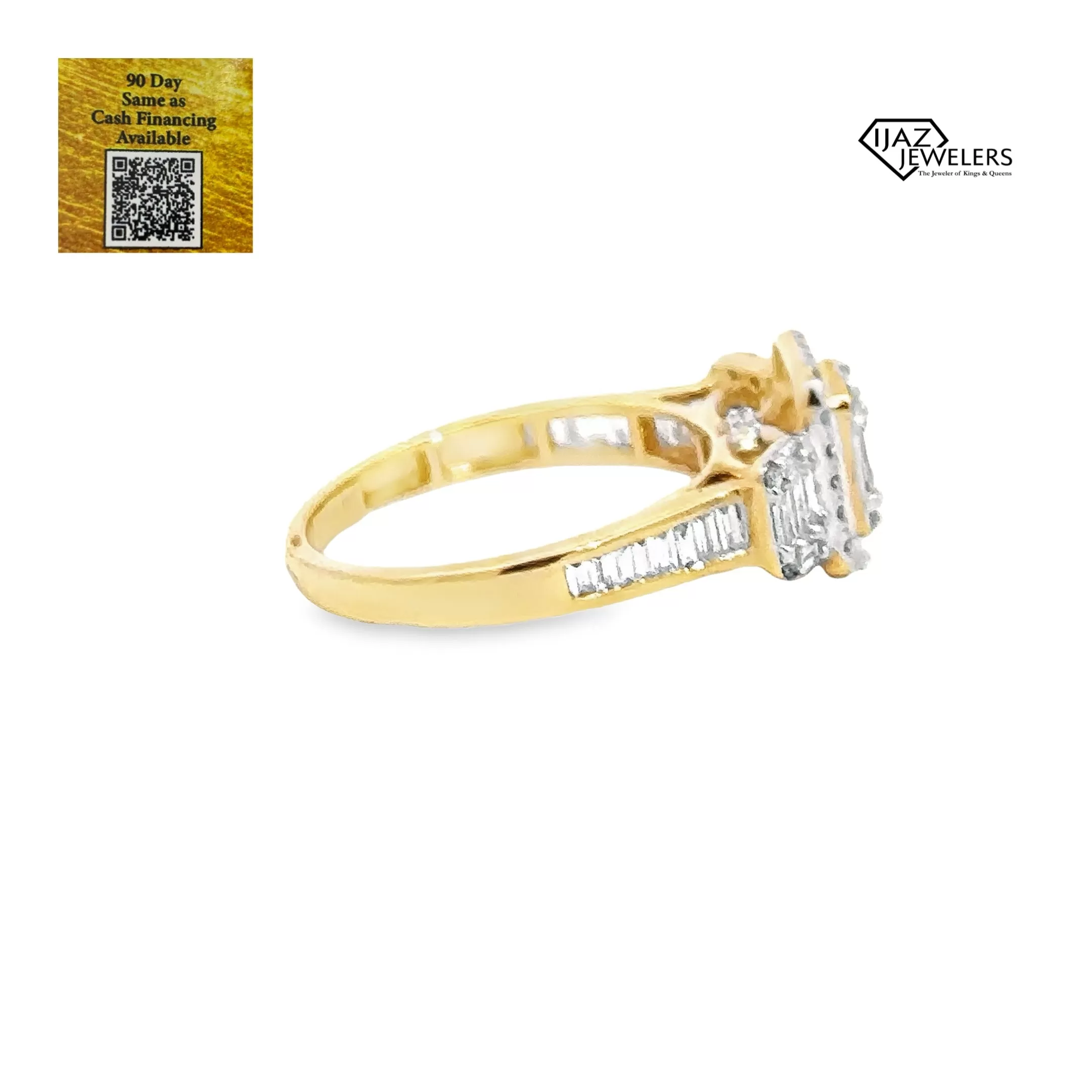 14K Gold 0.95 CTW Diamond Ladies Ring