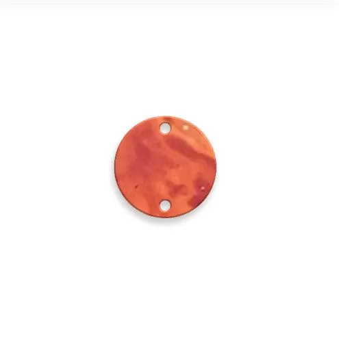 15mm Round Acrylic Connector (2 Hole)