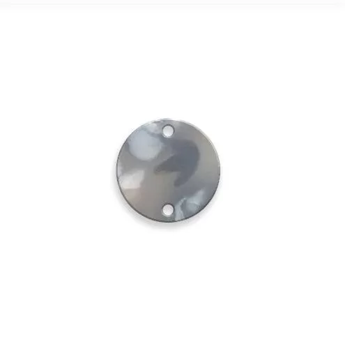 15mm Round Acrylic Connector (2 Hole)