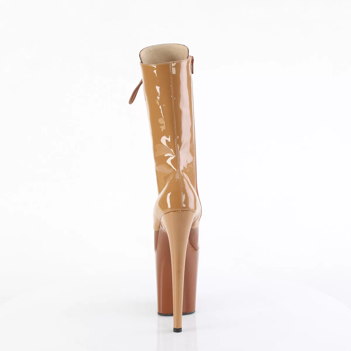 8 Inch Heel FLAMINGO-1054DC Toffee Caramel