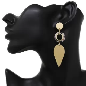 Acetate & Metal Earrings