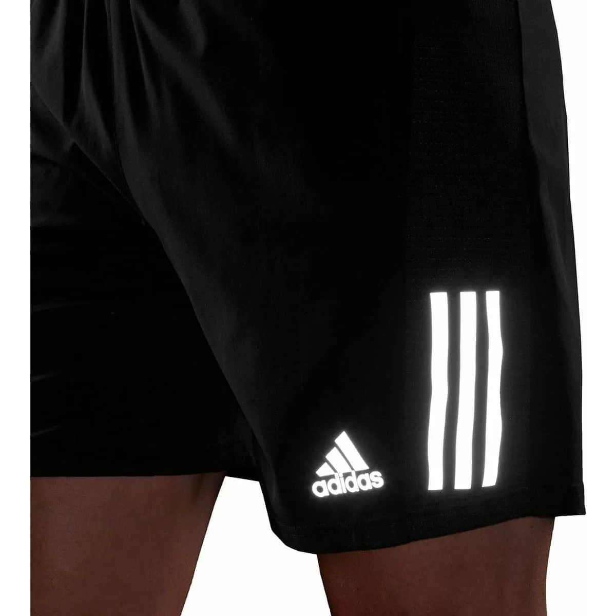 adidas Own The Run 5 Inch Mens Running Shorts - Black