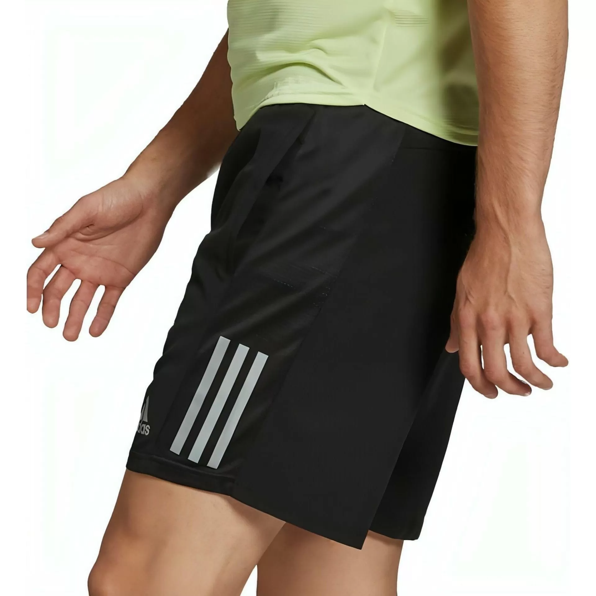 adidas Own The Run 5 Inch Mens Running Shorts - Black