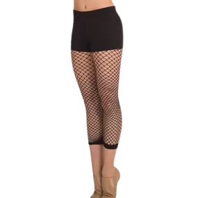 Adult TotalStretch Crop Fishnet Tights