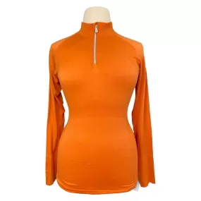 Anique Signature Sun Shirt in Pumpkin - Women's XL