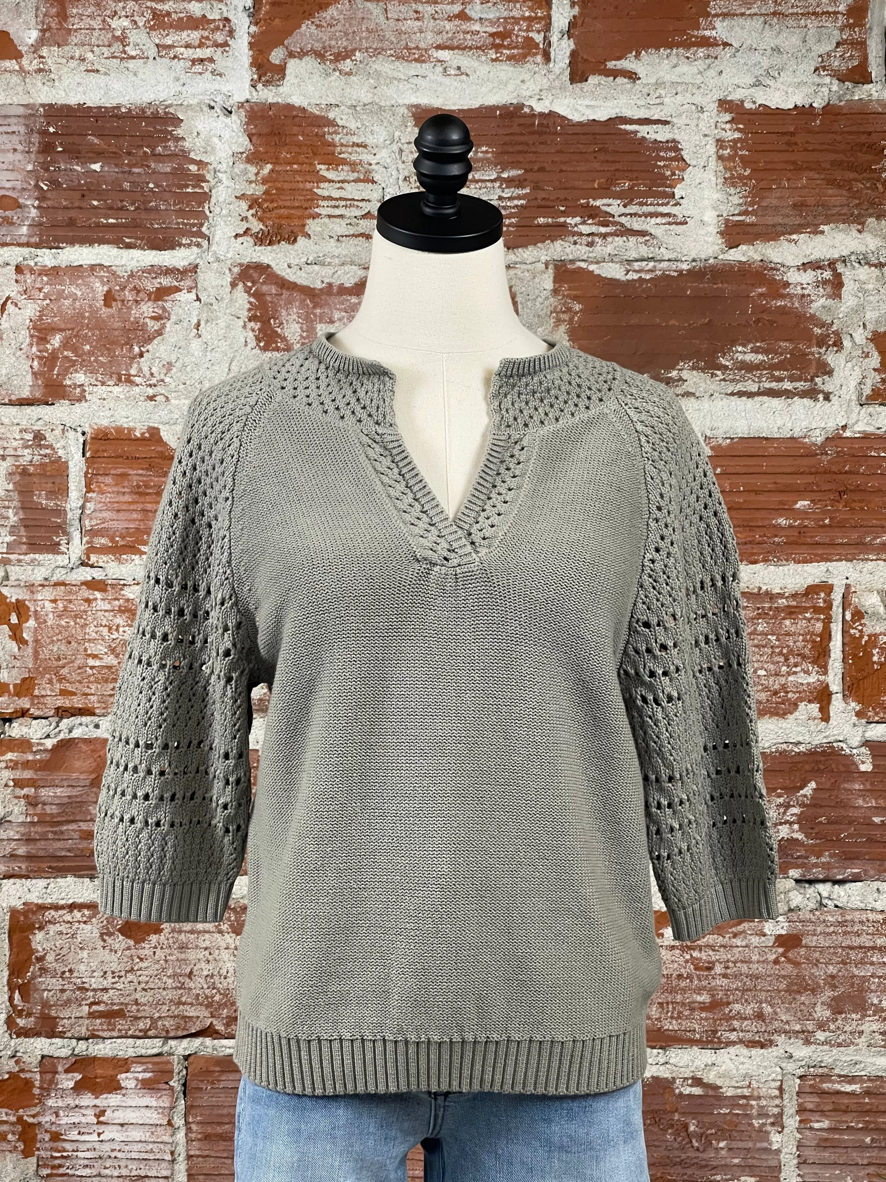 Another Love Verona Sweater in Sage