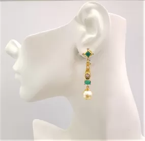 Art Deco 2 Twinset Earrings