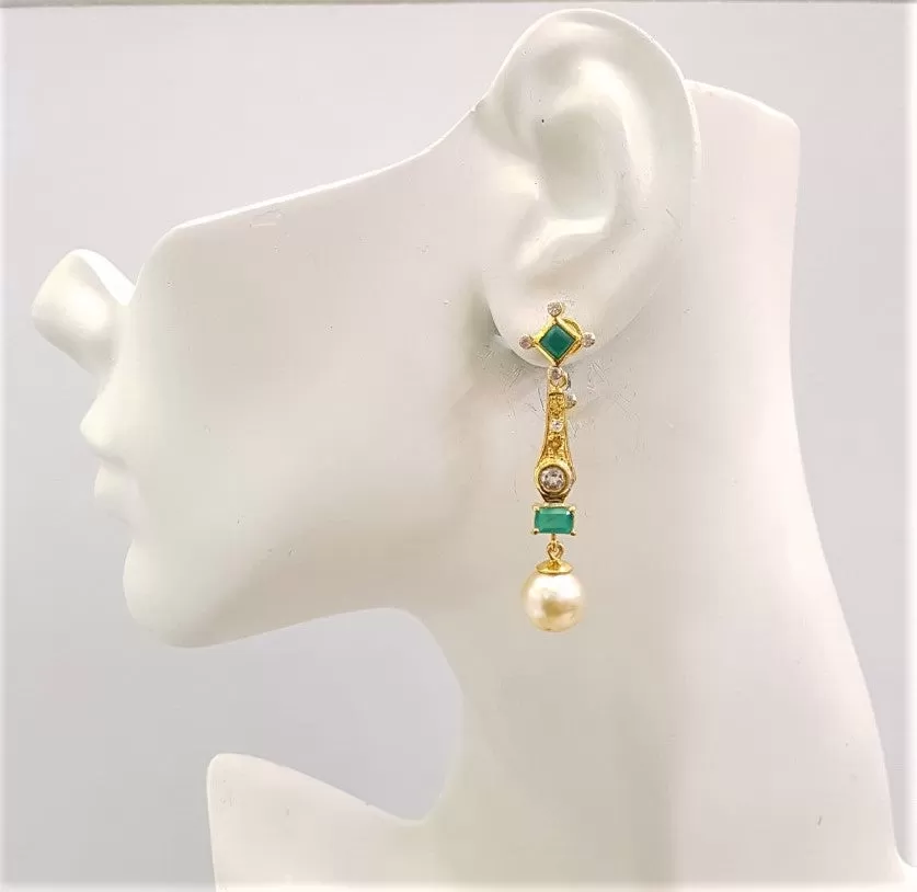 Art Deco 2 Twinset Earrings