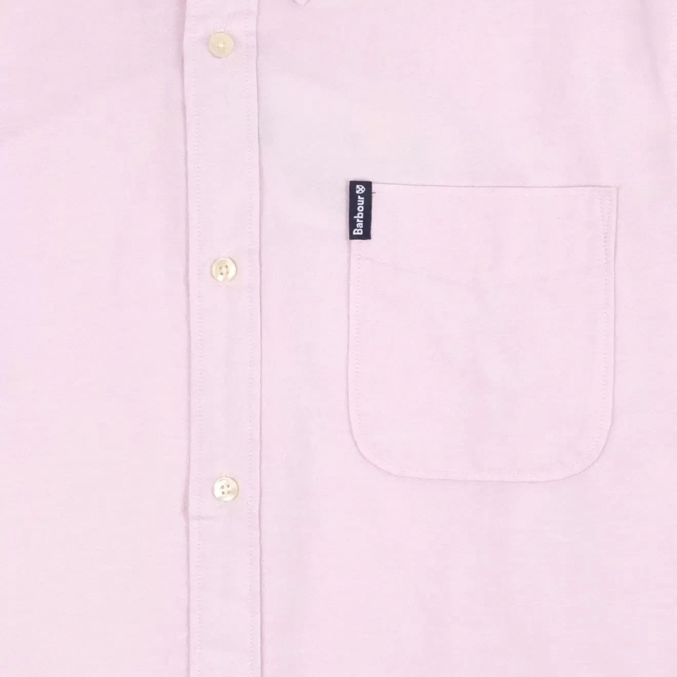 Barbour Oxford L/S Tailored Shirt Pink