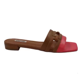 Bibi Lou - Bea Sandal Tan/Pink