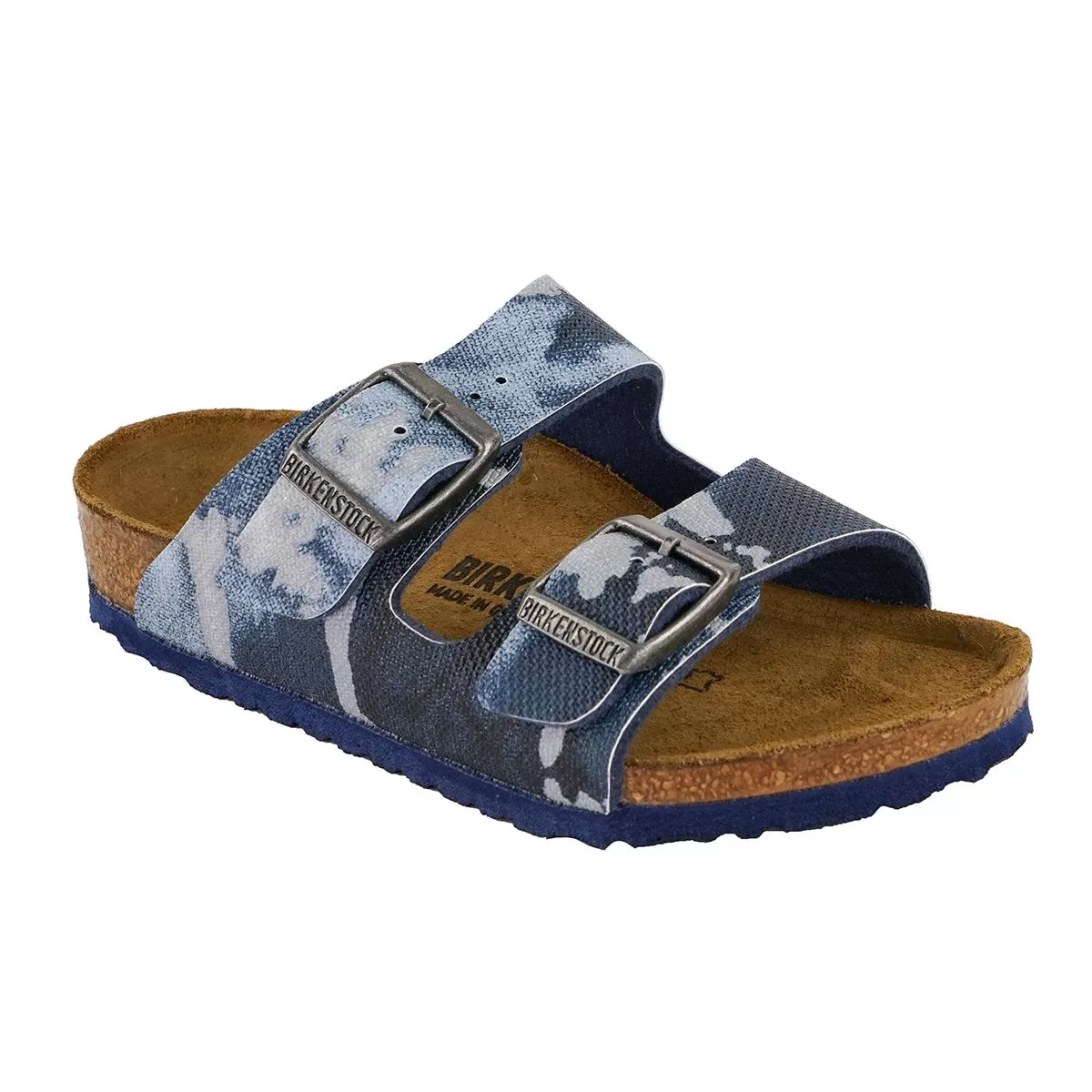 Birkenstock Kids' Arizona Sandals Birko-Flor City Camo Blue 29 N