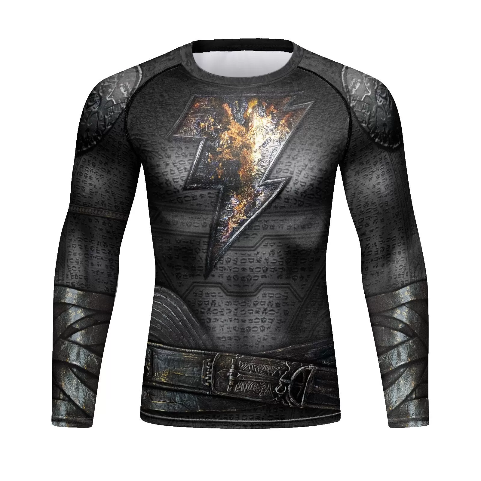 Black Adam Elite Compression Rashguard Set