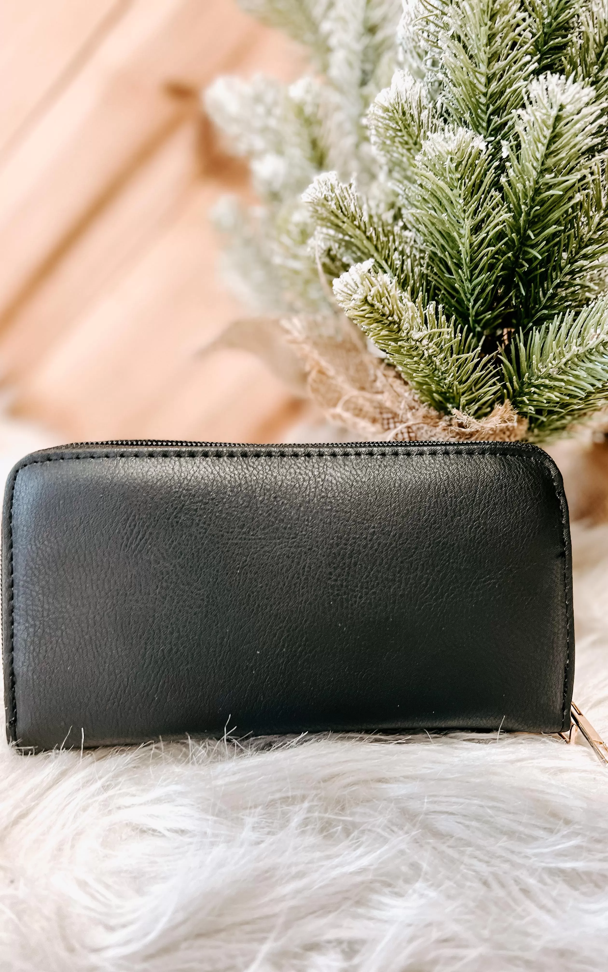 Black Clutch Wallet