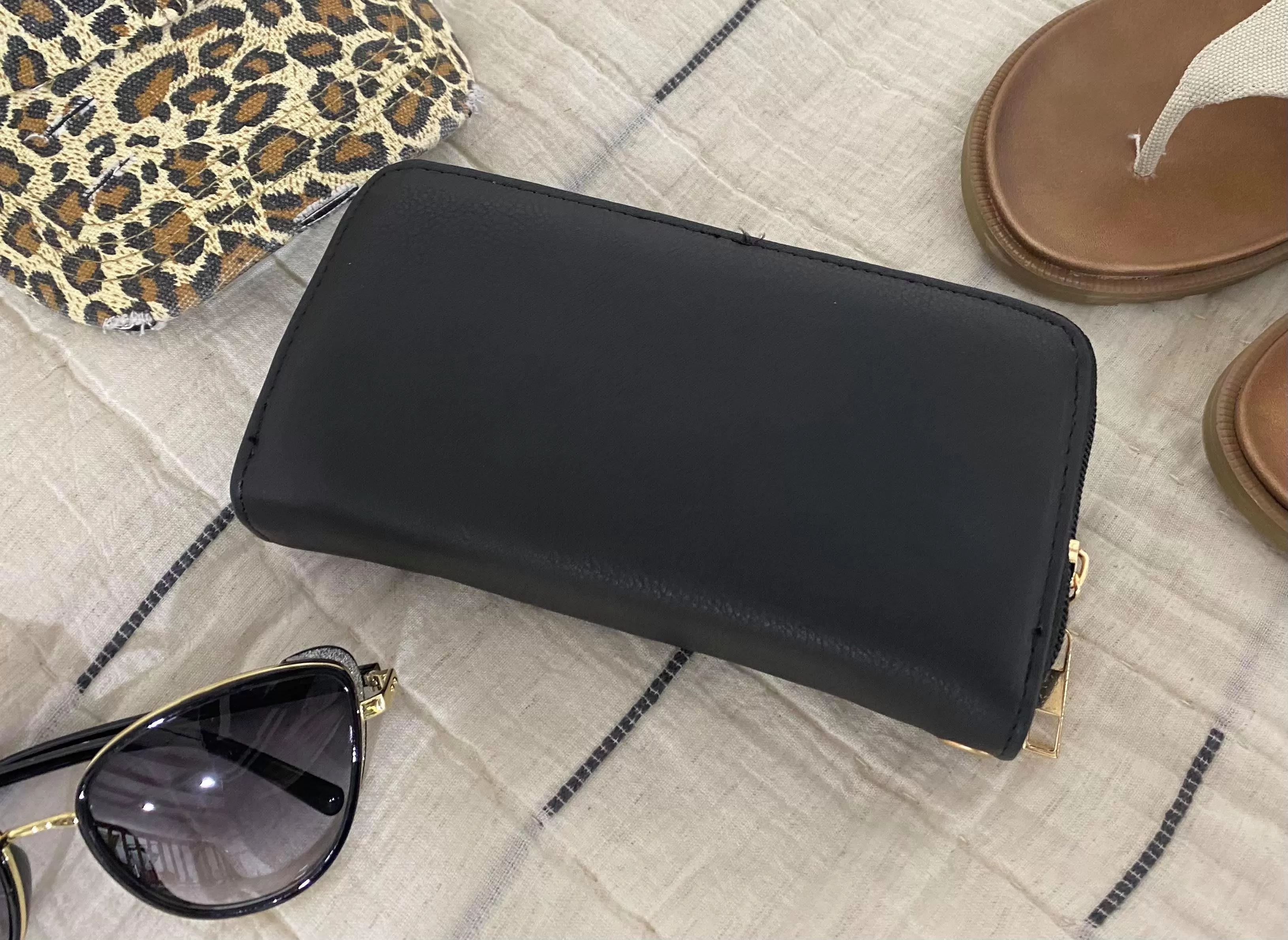 Black Clutch Wallet