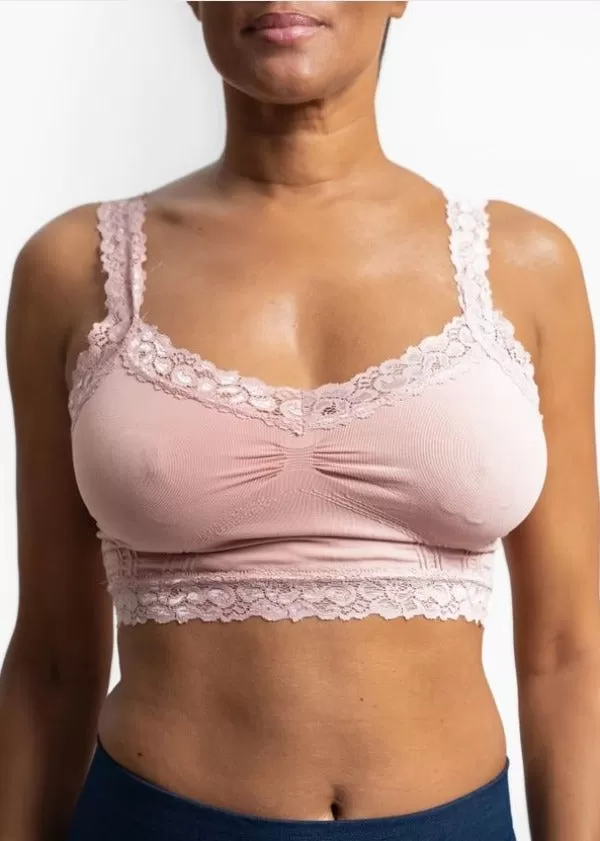 Bralette - Lace - Dusty Rose