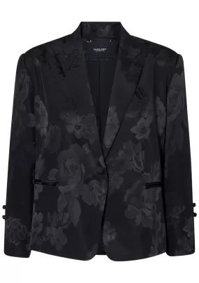 Bromley Blazer Floral Black