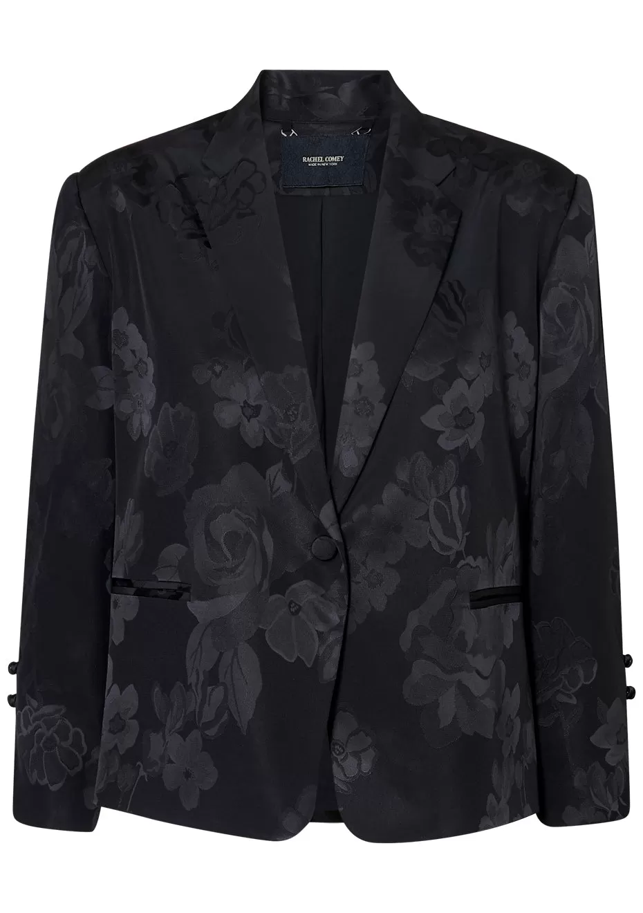 Bromley Blazer Floral Black