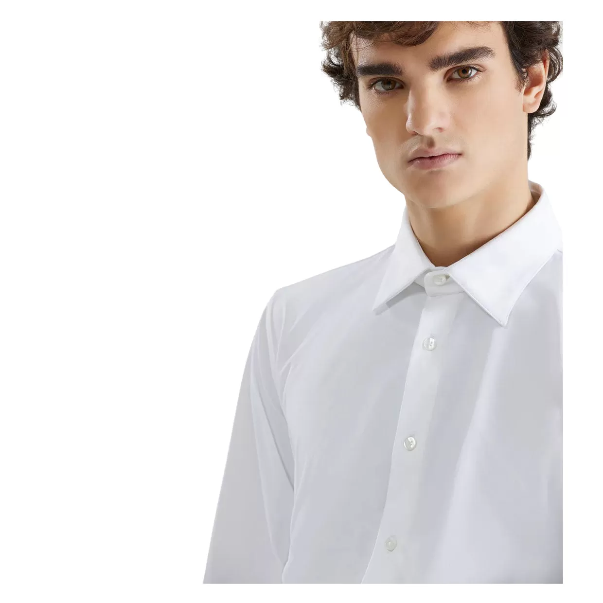 Camicia Uomo RRD Shirt White Sun Bianco