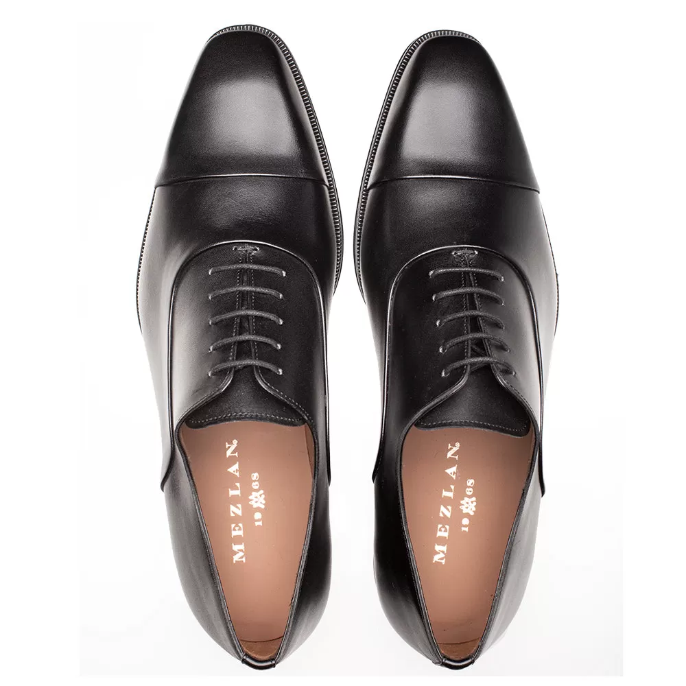 Cap Toe Rubber Sole Oxford