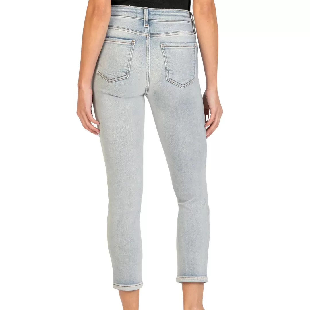 Catherine High Waist Crop Slim Boyfriend Jeans (Conscious)