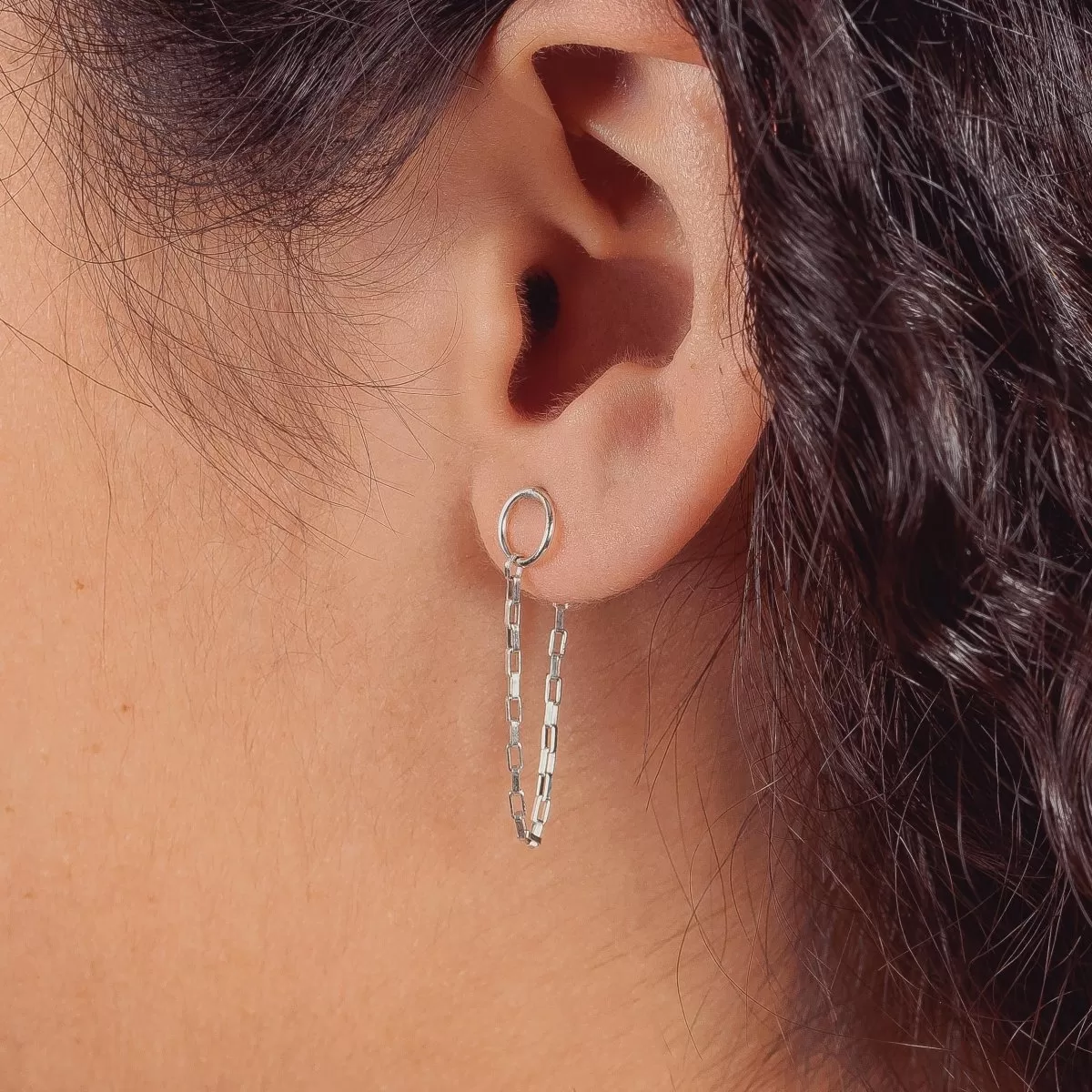 Chain Loop Earrings