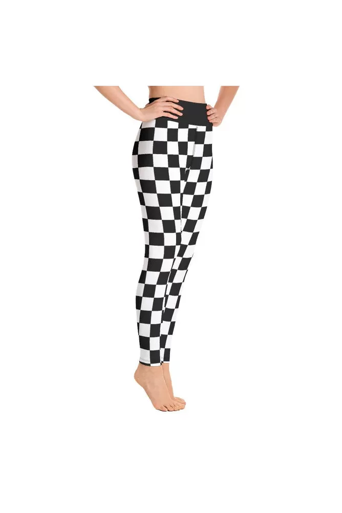 Checkered Yoga Leggings