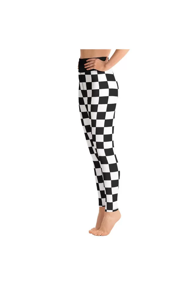 Checkered Yoga Leggings