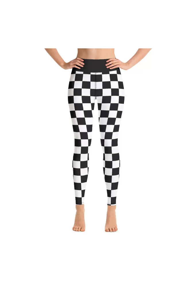 Checkered Yoga Leggings