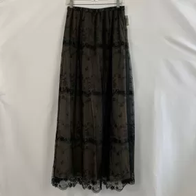 Chetta BNWT Long Black Lace Maxi Skirt