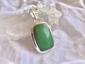 Chrysoprase Ansley Pendant - Reg. Rectangle