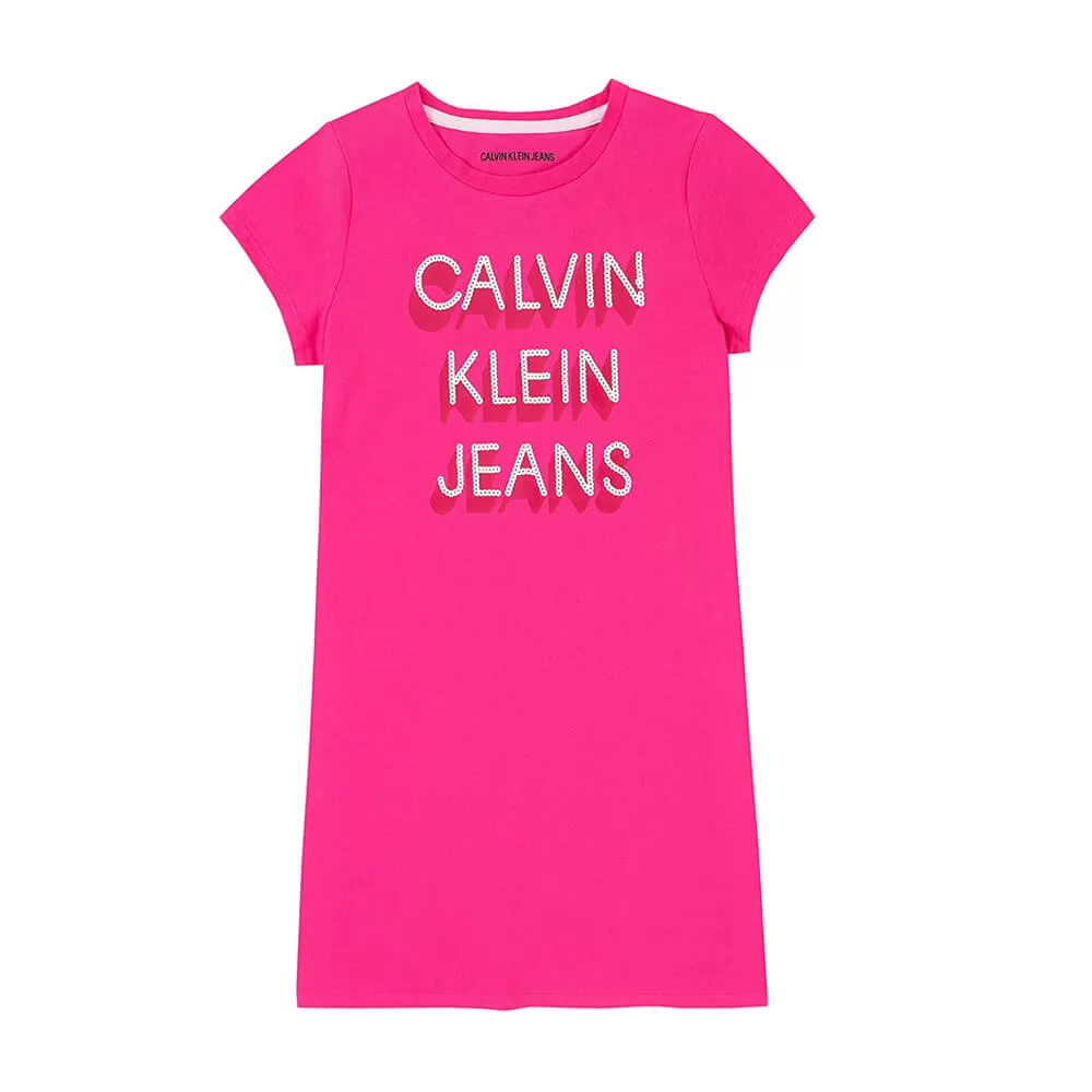 CK Dark Pink Long Jersey T-shirt 3173