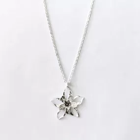 Columbine Flower Necklace