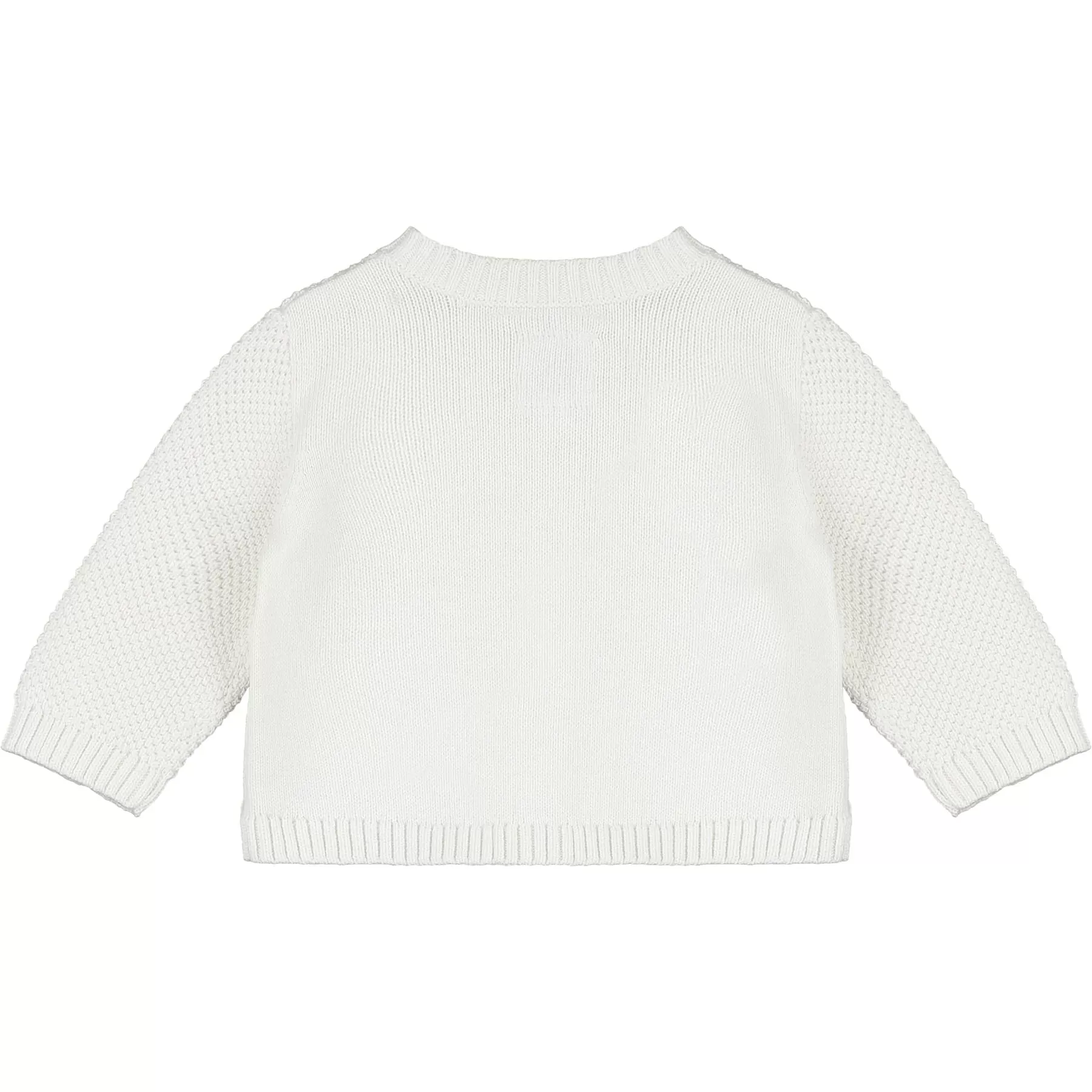 Cypress White Knit Baby Cardigan - Emile et Rose