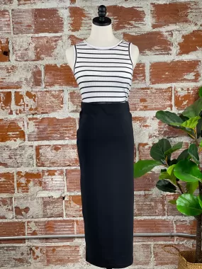 Dex Pencil Skirt in Black