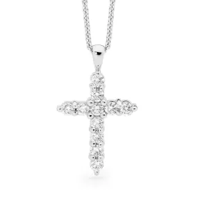 Diamond Cross Pendant